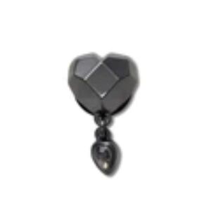 Crocs Egy&eacute;b Punk Gunmetal Heart