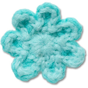 Crocs Egy&eacute;b Crochet Blue Flower