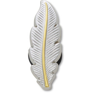 Crocs Egy&eacute;b Silver and Gold Feather