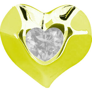 Crocs Egy&eacute;b Yellow SMT Gem Heart