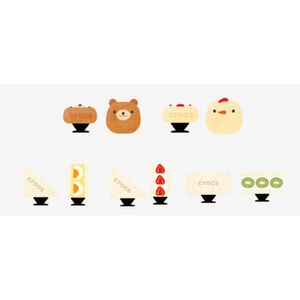 Crocs Egy&eacute;b Cute Bakery 5 Pack