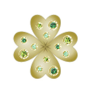 Crocs Egy&eacute;b Gold SMT Gem Clover