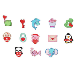 Crocs Egy&eacute;b Valentines Day Card 26 Pack