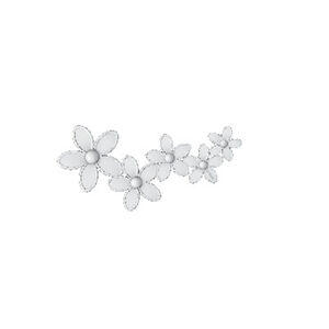 Crocs Egy&eacute;b Mega Silver Flower Cluster