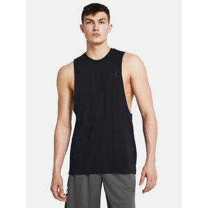 Under Armour Atléta Férfi ujjatlan Under Armour UA LEFT CHEST CUT OFF TANK-BLK