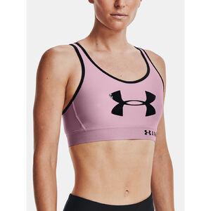 Under Armour Sportmelltart&oacute; D&aacute;msk&aacute; podprsenka Under Armour  Armour Mid Keyhole Graphic