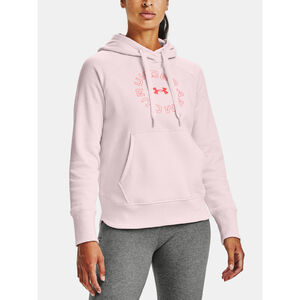 Under Armour Pul&oacute;ver D&aacute;msk&aacute; mikina Under Armour Rival Fleece Metallic Hoodie