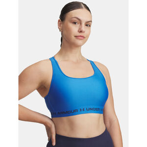 Under Armour Sportmelltartó Nõi melltartó Under Armour Crossback Mid Bra-BLU