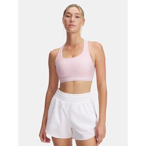 Under Armour Sportmelltartó Nõi melltartó Under Armour Crossback Mid Bra-PNK