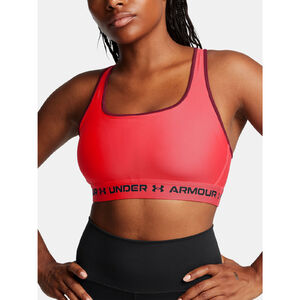 Under Armour Sportmelltartó Nõi Under Armour Crossback Mid Bra-RED melltartó