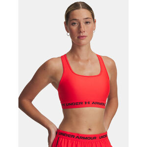 Under Armour Sportmelltartó Nõi melltartó Under Armour Crossback Mid Bra-RED