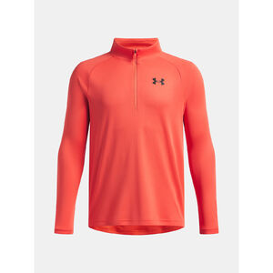 Under Armour Pul&oacute;ver Fi&uacute; pul&oacute;ver Under Armour UA Tech 2.0 1/2 Zip-RED
