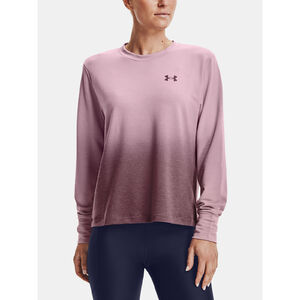 Under Armour H&oacute;ssz&uacute; ujj&uacute; p&oacute;l&oacute; D&aacute;msk&aacute; mikina Under Armour Rival Terry Gradient Crew