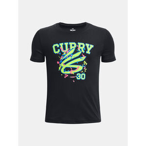 Under Armour Póló Fiú póló Under Armour UA CURRY LOGO SS