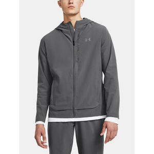 Under Armour Pul&oacute;ver zip F&eacute;rfi kab&aacute;t Under Armour UA OUTRUN THE STORM JACKET-GRY