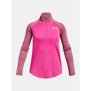 Under Armour Pulóver zip Lányka póló Under Armour Tech Graphic 1/2 Zip