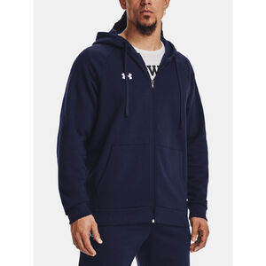 Under Armour Hósszú ujjú póló Férfi pulóver Under Armour UA Rival Fleece FZ Hoodie