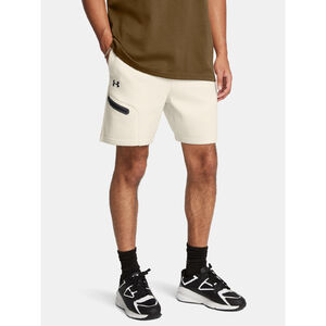 Under Armour Short Férfi rövidnadrág Under Armour UA Unstoppable Flc Shorts-WHT