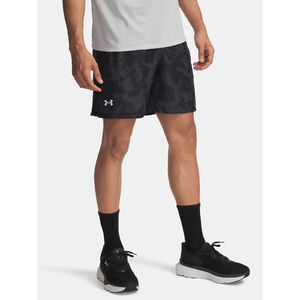 Under Armour Short Férfi rövidnadrág Under Armour UA LAUNCH 7'' PRINT SHORTS-GRY