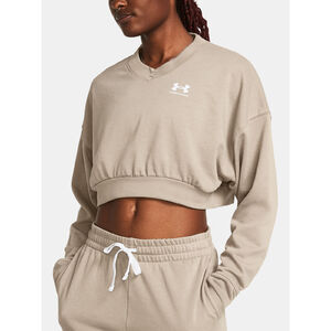 Under Armour Pulóver Nõi pulóver Under Armour UA Rival Terry OS Crop Crw