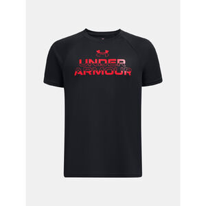Under Armour Póló Fiú póló Under Armour UA Tech Split Wordmark SS
