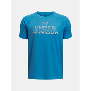 Under Armour Póló Fiú póló Under Armour UA Tech Split Wordmark SS