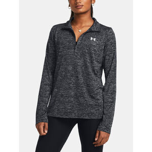 Under Armour Pulóver Nõi pulóver Under Armour Tech 1/2 Zip- Twist-BLK