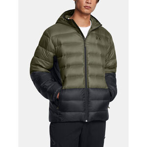 Under Armour Kabát, dzseki Férfi dzseki Under Armour LEGEND DOWN HOODED JACKET-GRN
