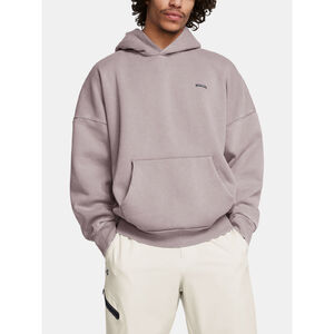 Under Armour Pulóver Férfi pulóver Under Armour UA Icon HWT Flc Wash OS Hood