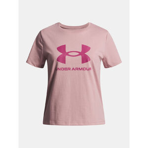 Under Armour Pulóver Lány Under Armour UA BIG LOGO SS-PNK póló
