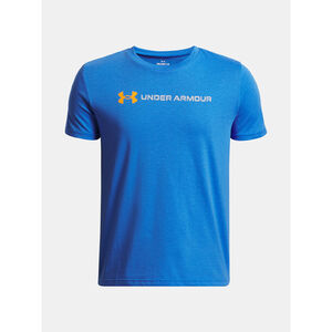 Under Armour Póló Fiú póló Under Armour UA B LOGO WORDMARK SS-BLU
