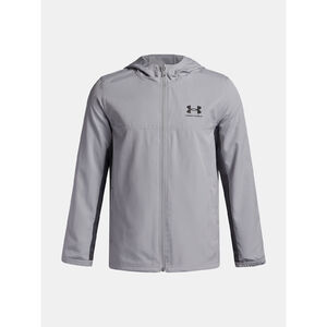 Under Armour Kabát, dzseki Fiú kabát Under Armour UA B Rival Wvn Jacket-GRY