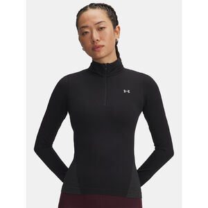 Under Armour Hósszú ujjú póló Nõi Under Armour UA Vanish Seamless 1/4 Zip-BLK póló