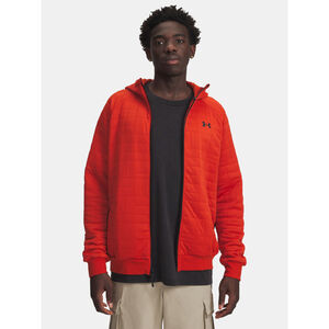 Under Armour Pulóver zip Férfi pulóver Under Armour UA Unstoppable Flc Txtr FZ-ORG