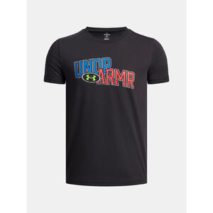 Under Armour Póló Fiú póló Under Armour UA OVERLAY WM SS-BLK
