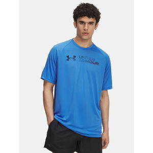 Under Armour Póló Férfi póló Under Armour UA Tech Reflective SS-BLU