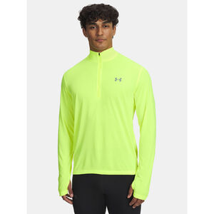 Under Armour Hósszú ujjú póló Férfi póló Under Armour UA LAUNCH 1/4 ZIP-YLW