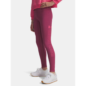 Under Armour Leggings Lány leggings Under Armour UA Motion Branded Legging-RED