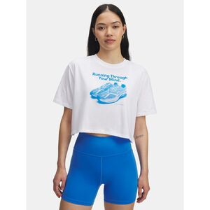 Under Armour Póló Nõi póló Under Armour UA Varsity OS SS-WHT