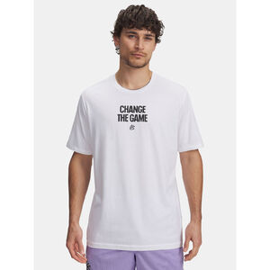 Under Armour Póló Férfi póló Under Armour Curry Playable Tee 1-WHT