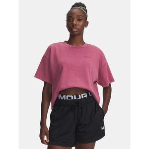 Under Armour Póló Nõi póló Under Armour UA HWT Boxy Wash SS-RED