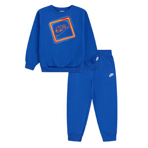 Nike Meleg&iacute;tő NKB B NSW GWM LT WT FLC CREW S(HADDAD)