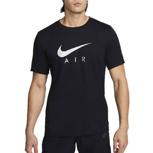 NIKE SPORTSWEAR "Silver Metal Air Tee" FÉRFI FEKETE PÓLÓ