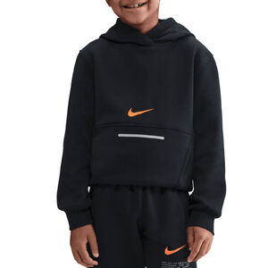 Nike NSW Club Fleece gyerek melegítő felső fekete