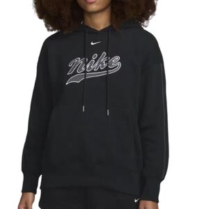 Nike Sportswear Phoenix Fleece fekete női pulóver