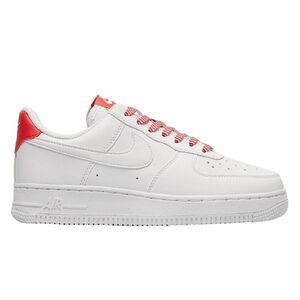 Nike Air Force 1 Low '07 White Pink Foam Metallic Silver Light Crimson utcai cipő